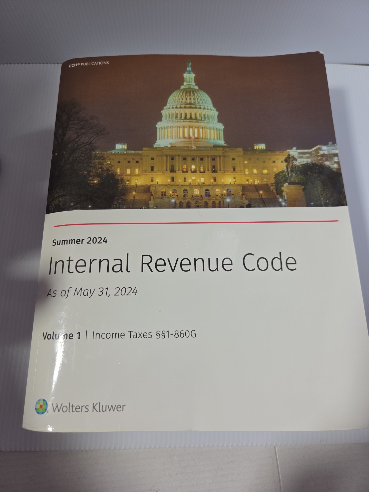 Internal Revenue Code (Winter 2024) Volume 1, Wolters Kluwer