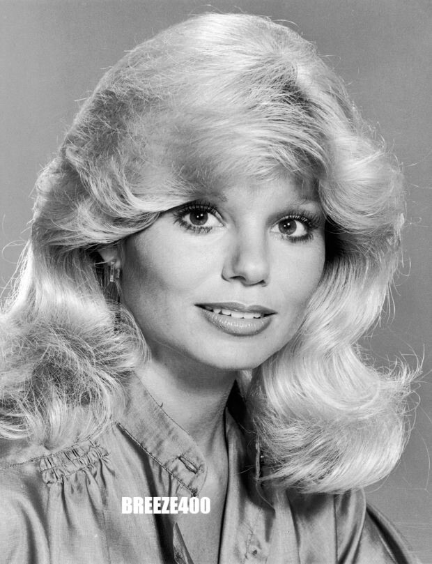 1980\'s TELEVISION & MOVIE STAR/LONI ANDERSON/WKRP IN CINCINNATI/4x6 B&W Reprint