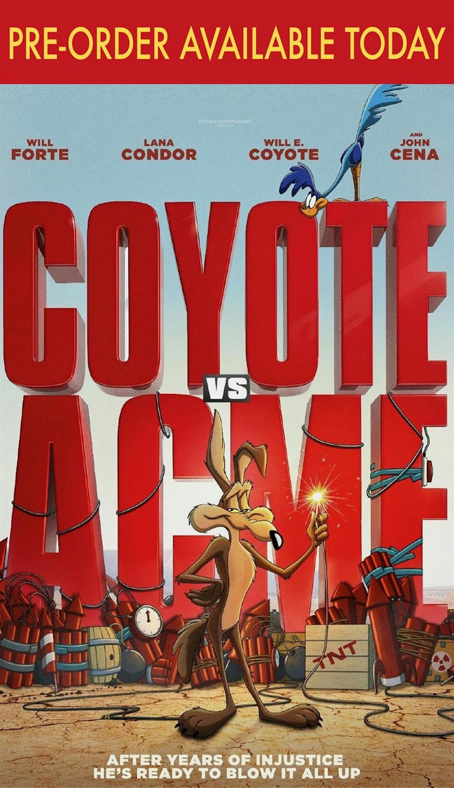 Coyote vs. Acme Blu-ray NEW