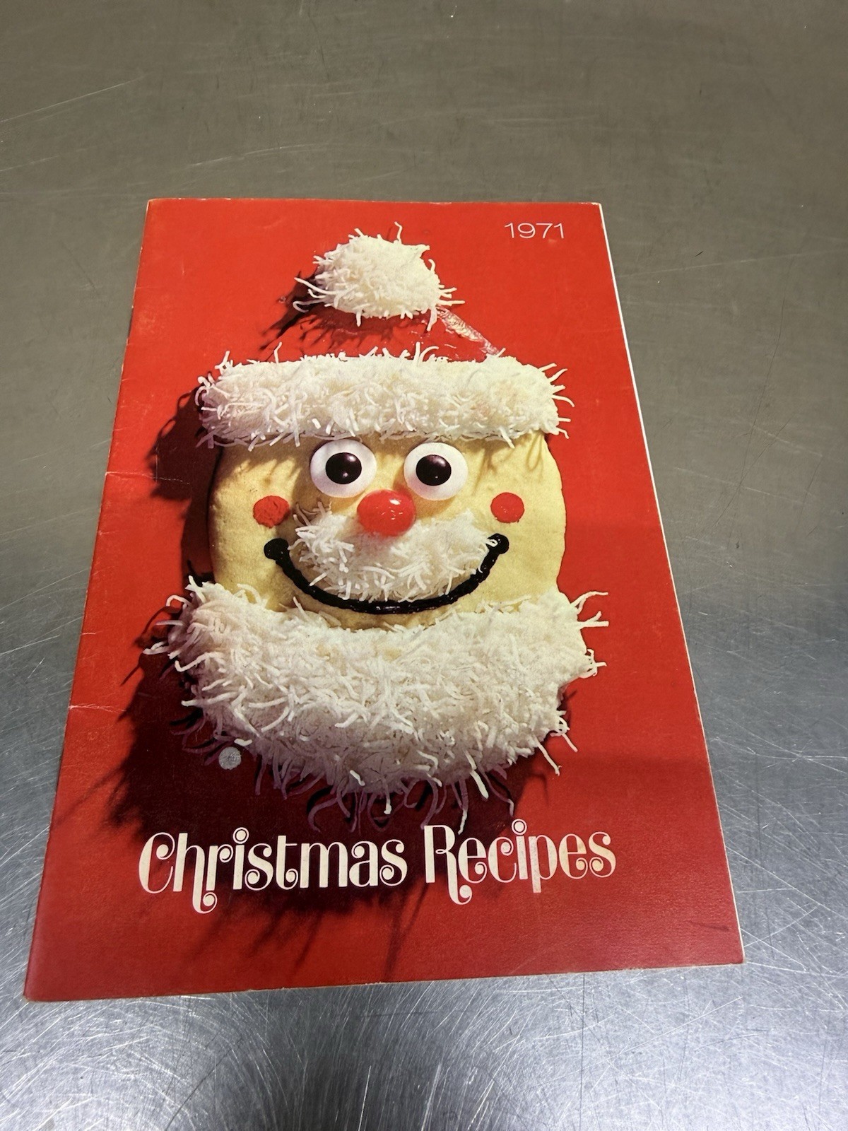 Vintage 1971 Christmas Recipes Consumers Power  Energy Cook Book 20 Pages