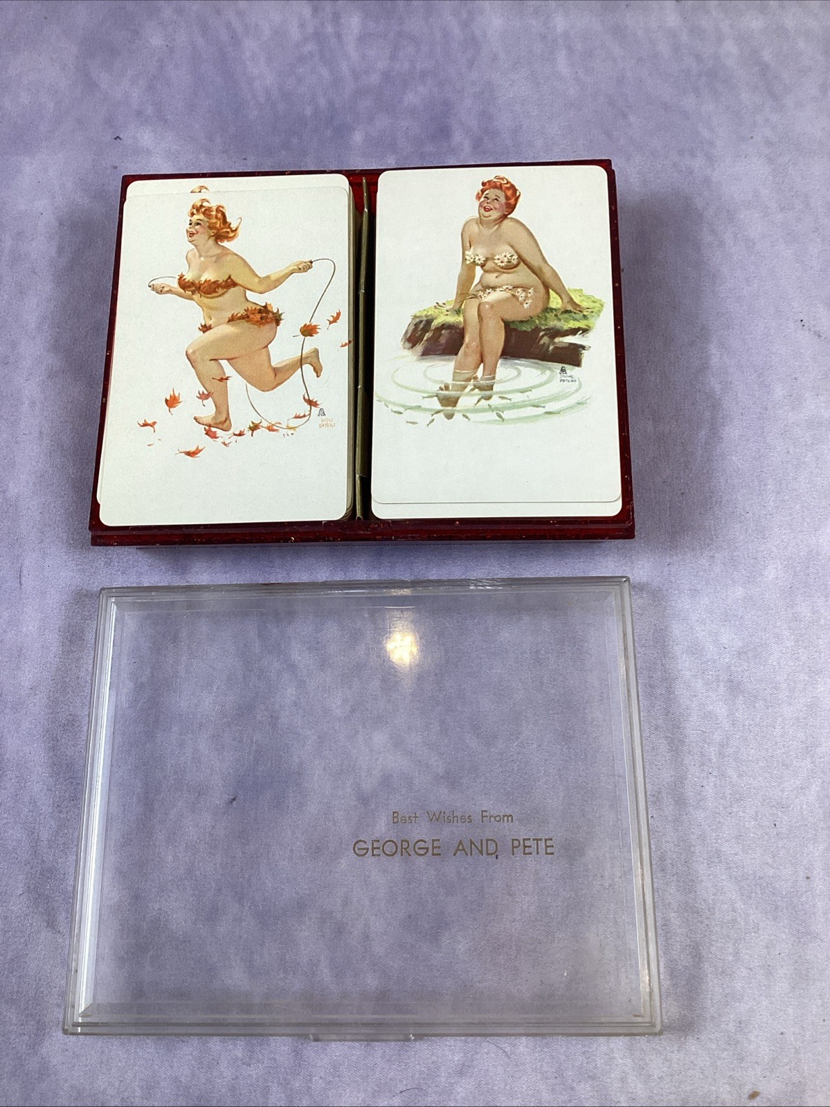 Vintage HILDA Playing Cards Duane Bryers Pin-Up Rummy Boxed Set 1961 52+jokers Vintage HILDA Playing Cards Duane Bryers Pin-Up Rummy Boxed Set 1961 52+jokers