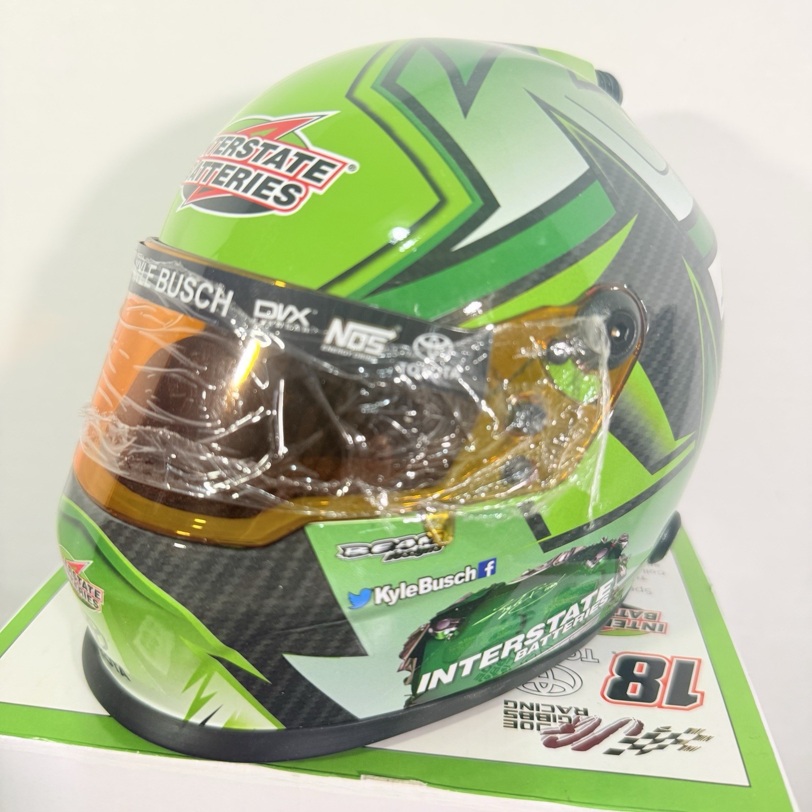 2018 Kyle Busch Interstate Batteries Mini Helmet