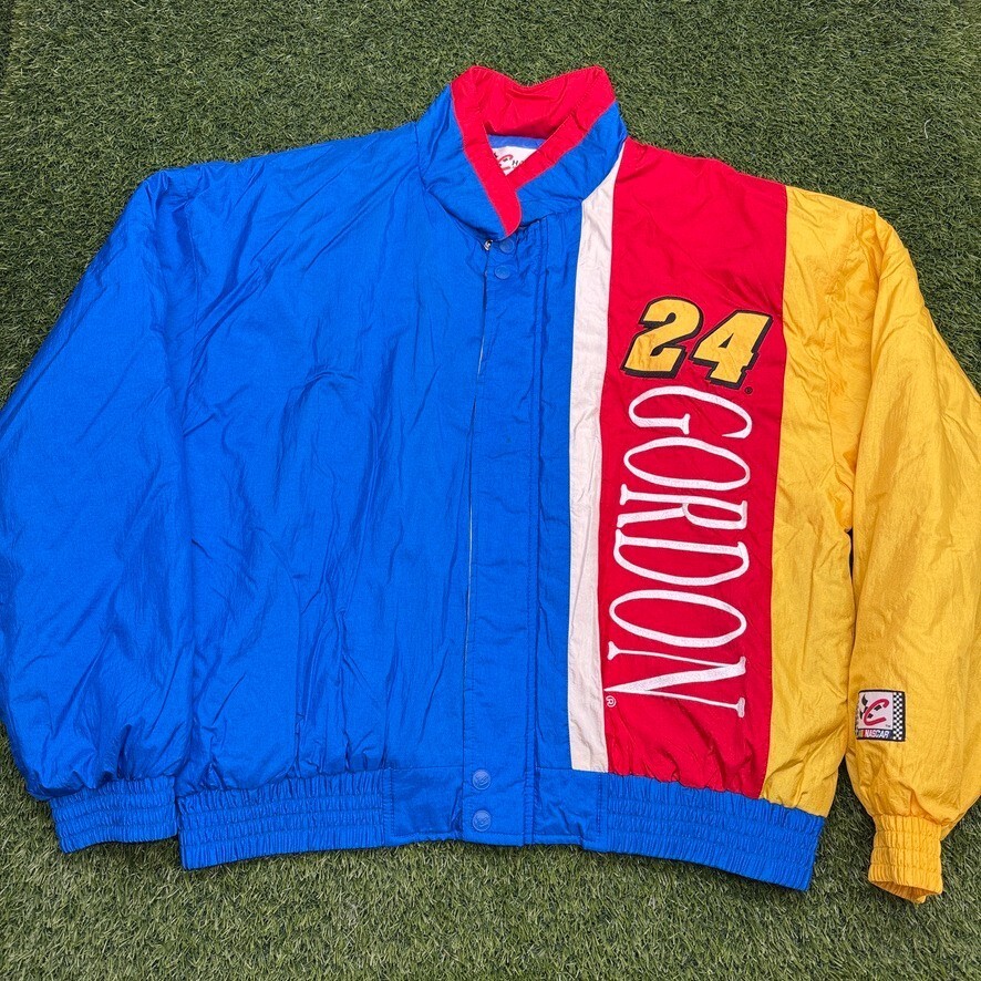 Vintage 90s Jeff Gordon Puffer Jacket Mens XL Nascar Chase Authentics Vintage 90s Jeff Gordon Puffer Jacket Mens XL Nascar Chase Authentics