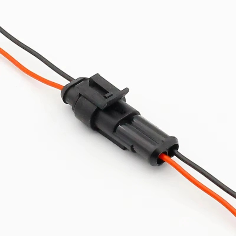 2/3/4/6-Pin Way Car Waterproof Male Female Electrical 18AWG Wire Connector Plug
