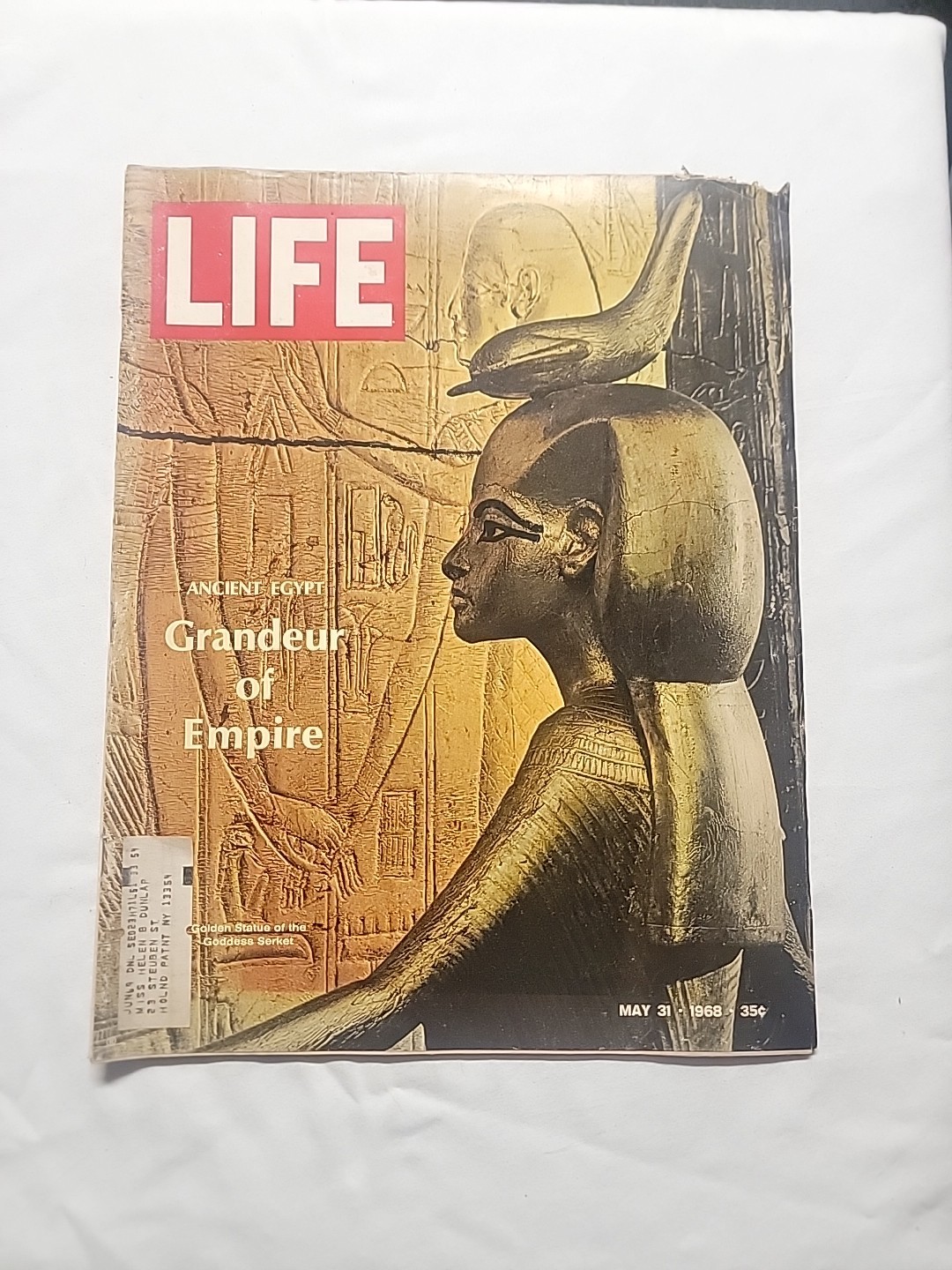 LIFE Magazine May 31, 1968 Ancient Egypt Grandeur Of Empire