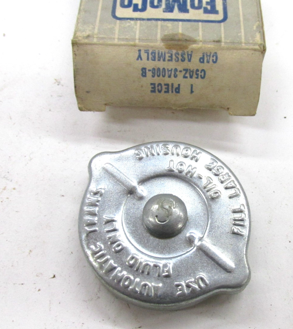 NOS 1965 -66 FORD MUSTANG POWER STEERING CAP C5AZ3A006-B