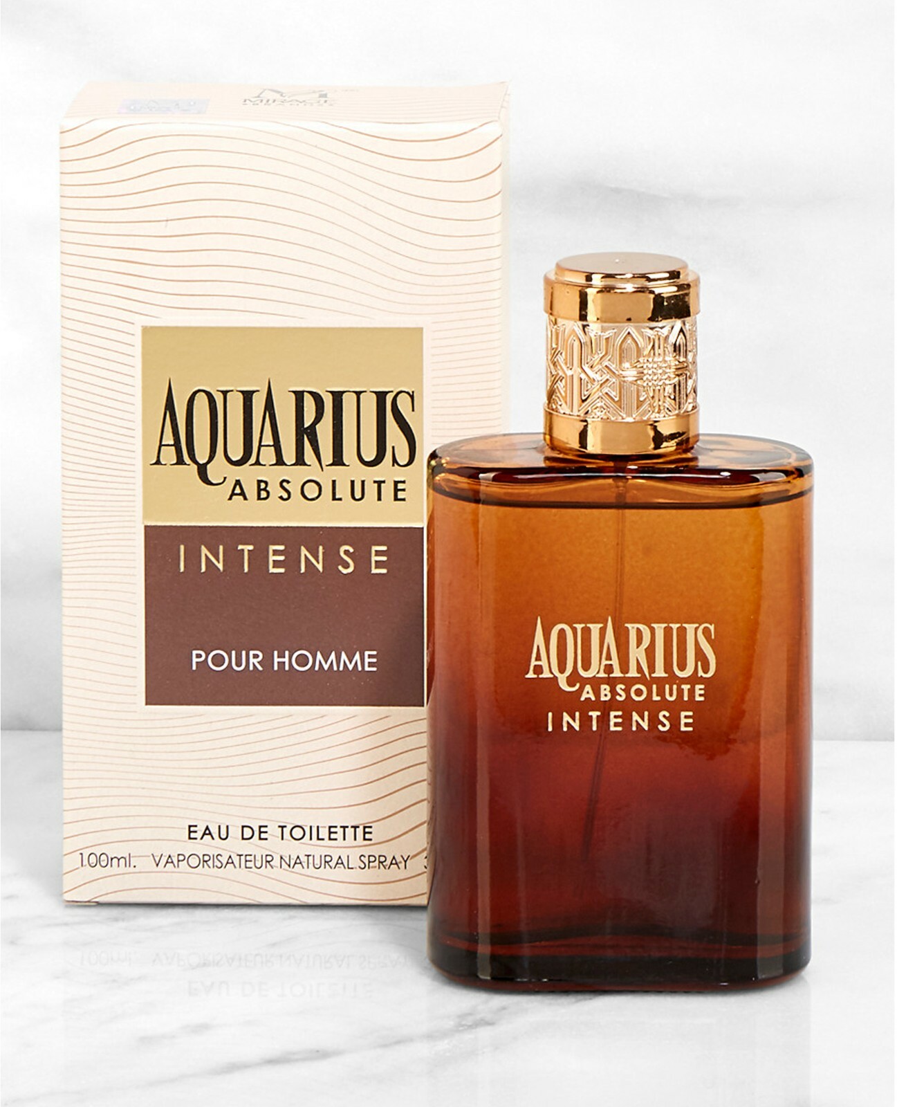AQUARIUS ABSOLUTE INTENSE Men\'s 3.4 Oz EDT Spray