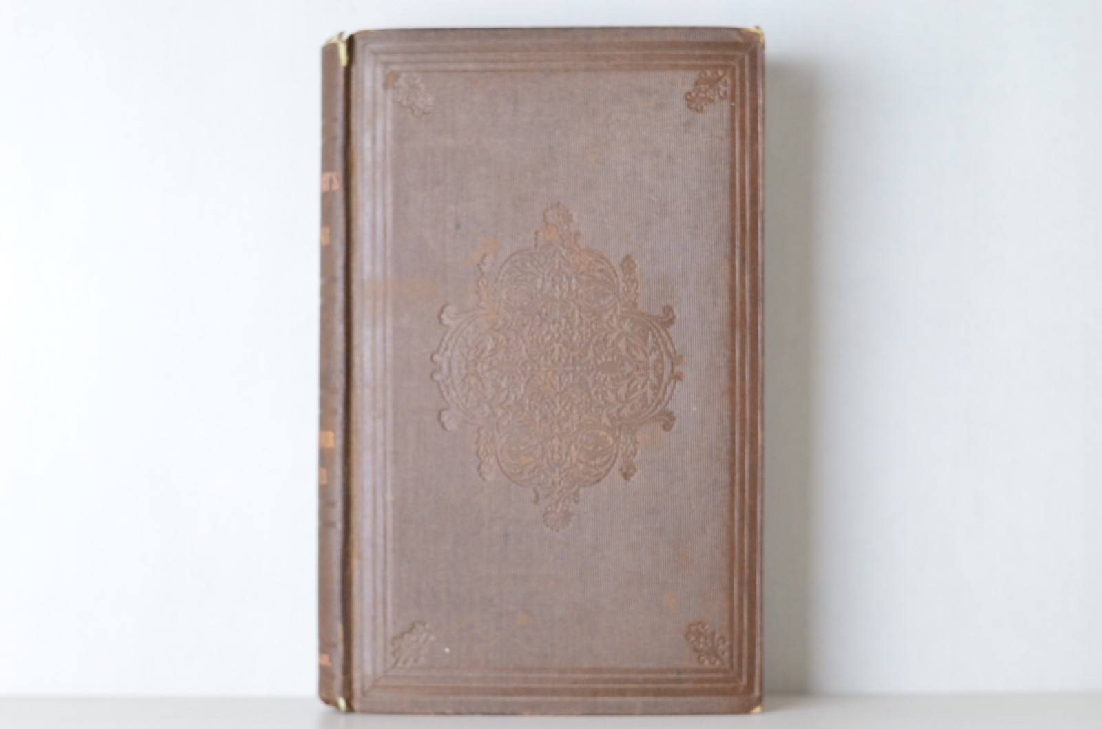 Early US Edition Confessions of an English Opium-Eater by Thomas De Quincey 1851