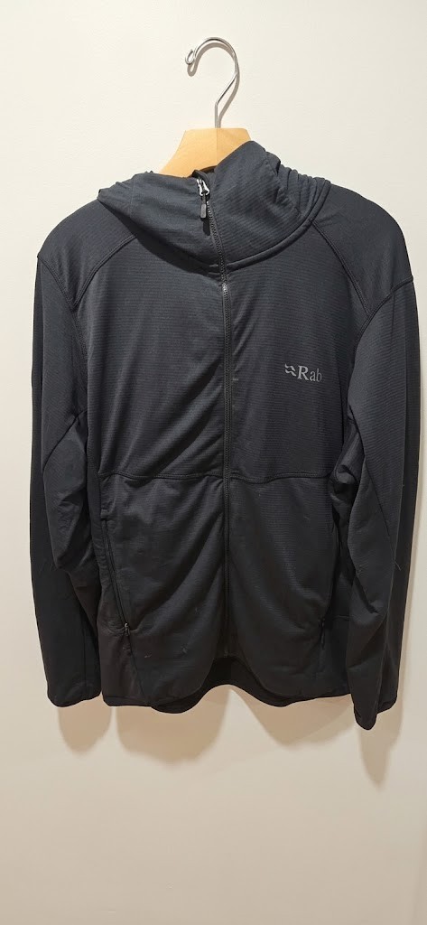 Rab Evolute Hoody Men\'s XL Tempest Blue PrimaLoft Insulated Jacket QFG-19 Rab Evolute Hoody Men\'s XL Tempest Blue PrimaLoft Insulated Jacket QFG-19
