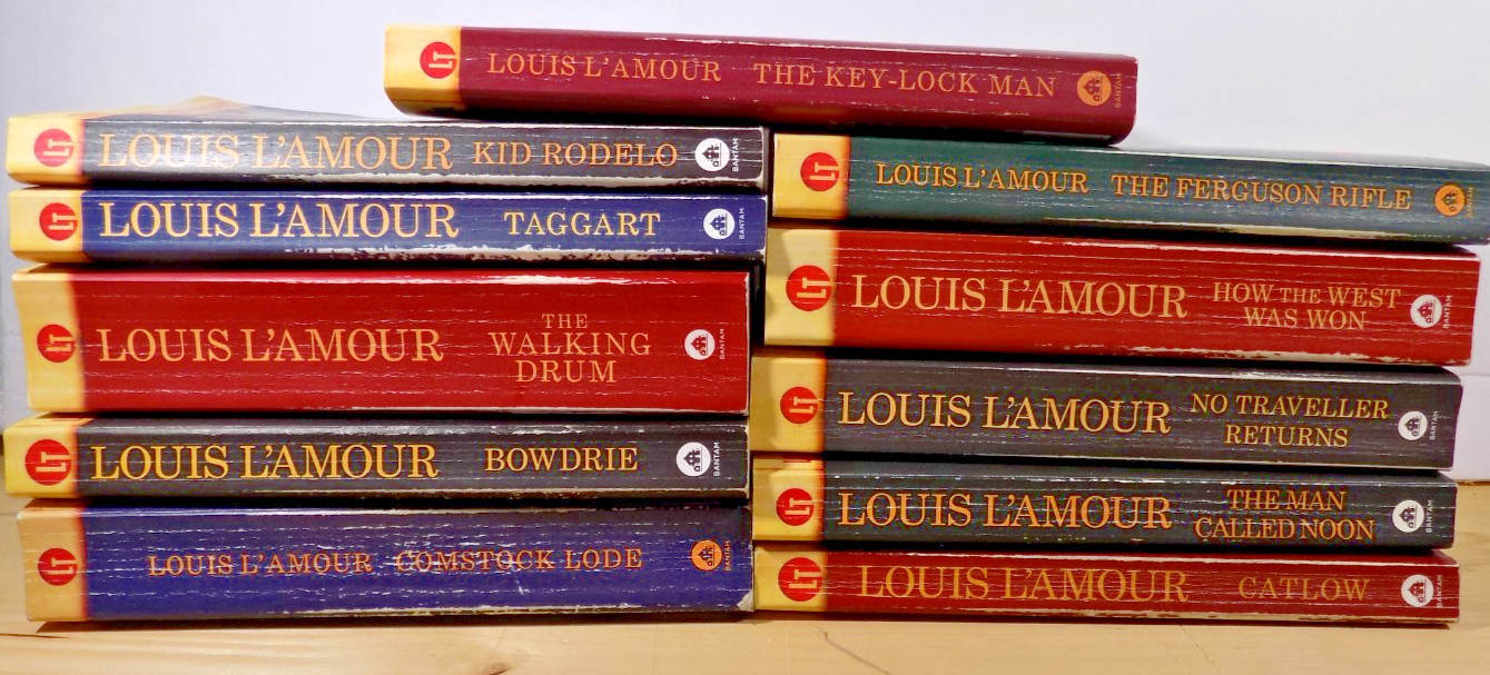 LOUIS L'AMOUR Eleven LOST TREASURES PAPERBACKS Bantam Books with Bonus Material LOUIS L'AMOUR Eleven LOST TREASURES PAPERBACKS Bantam Books with Bonus Material