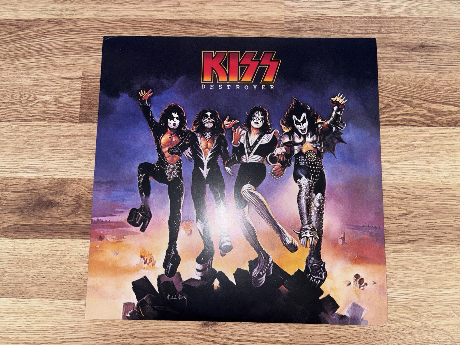 Kiss Destroyer Vinyl LP Record Album 1976 Casablanca Records Excellent Condition