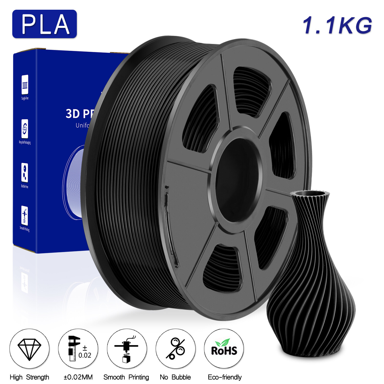 〔BUY 10 PAY 6〕JAYO PETG Matte PLA ASA PLA+ SILK ABS 1.1KG 1.75mm 3D Filament TPU 〔BUY 10 PAY 6〕JAYO PETG Matte PLA ASA PLA+ SILK ABS 1.1KG 1.75mm 3D Filament TPU