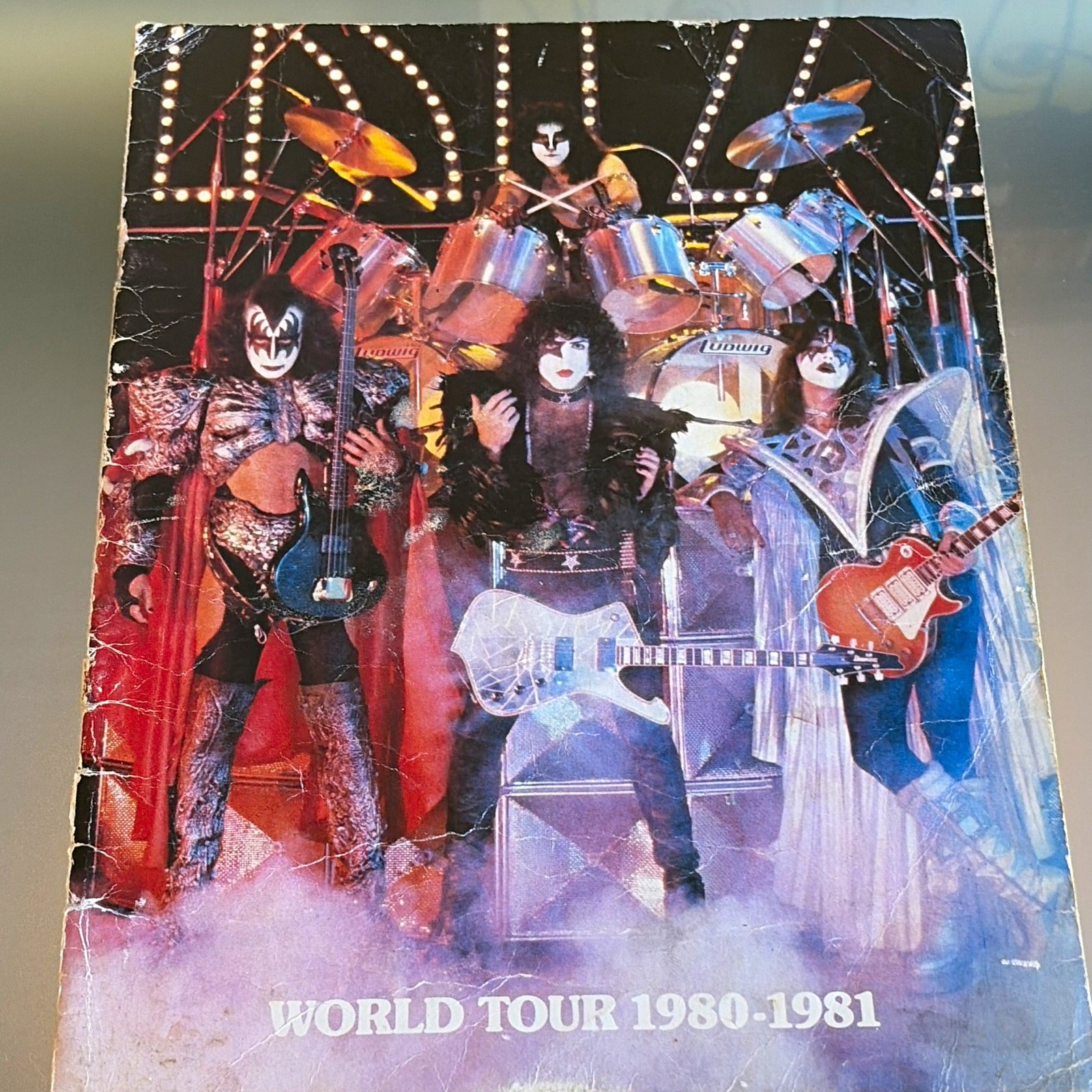 KISS World Tour 1980-1981 Concert Programme Booklet Rock Tour Programme KISS World Tour 1980-1981 Concert Programme Booklet Rock Tour Programme