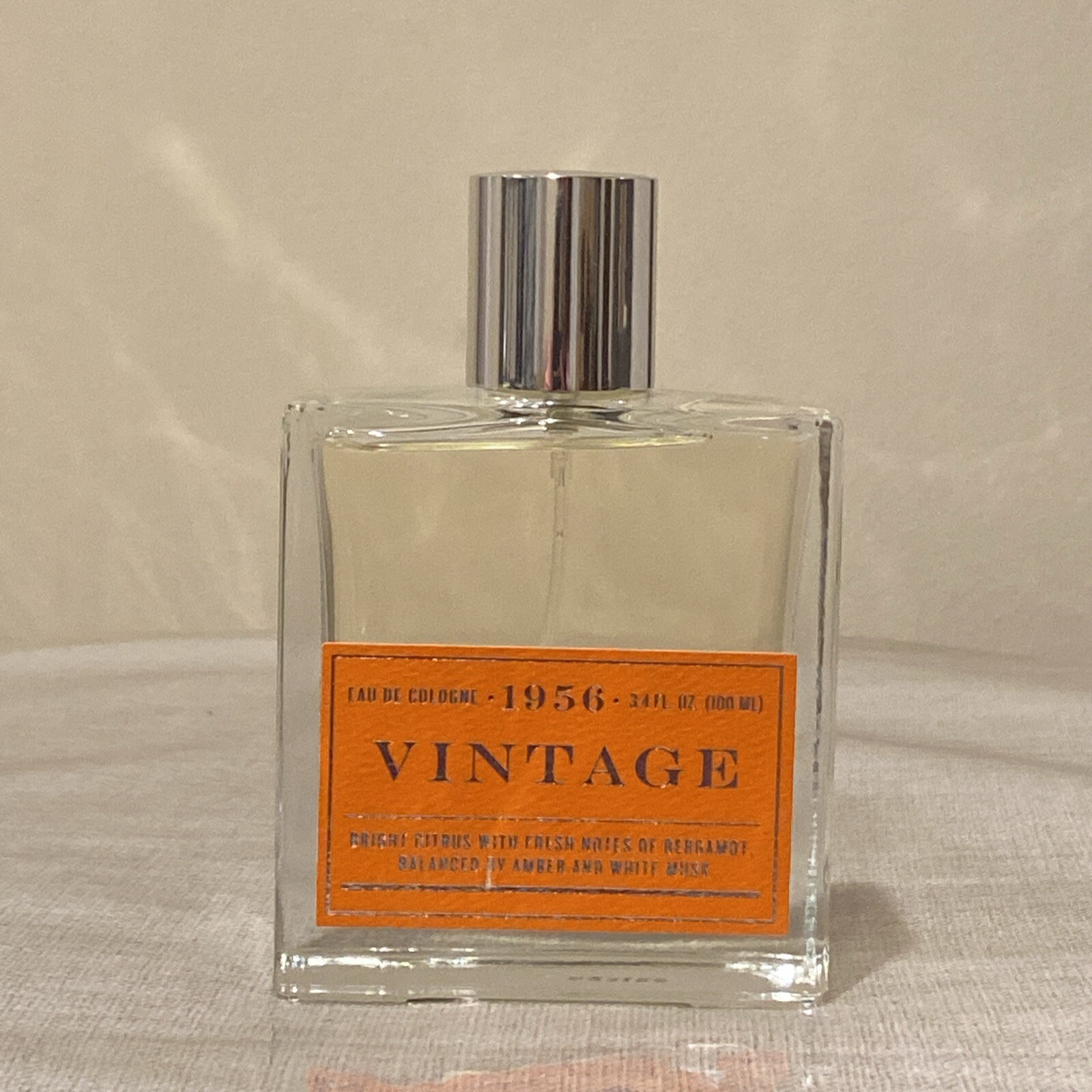 Tru Fragrance 1956 Vintage Eau De Cologne 3.4 fl oz **DENTED CAP** Tru Fragrance 1956 Vintage Eau De Cologne 3.4 fl oz **DENTED CAP**