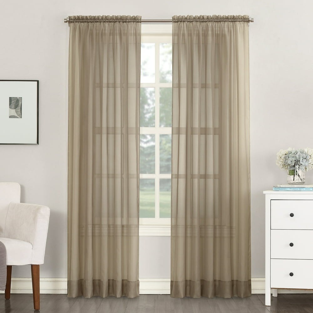 No. 918 Juliette Sheer Rod Pocket Curtain Panel 59\