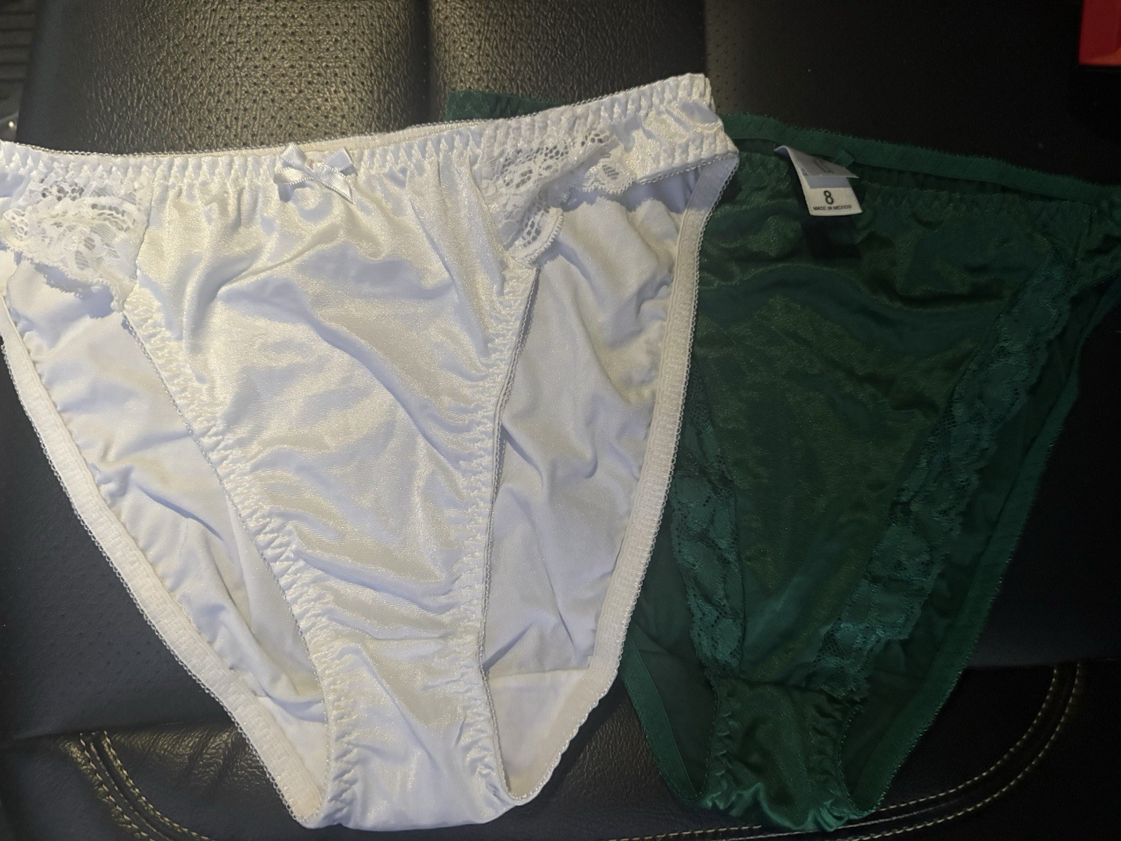 VTG Satin Bikini Panty Secret Treasures 8/XL VTG Satin Bikini Panty Secret Treasures 8/XL