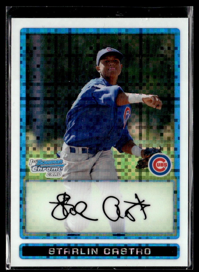 2009 Bowman Chrome 1st First Starlin Castro #BCP183 Xfractor #/250