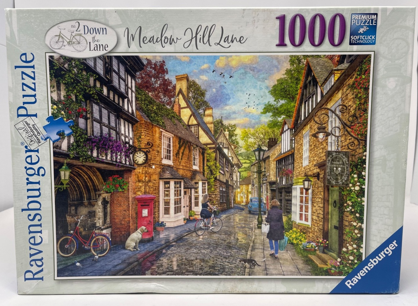 Ravensburger Meadow Hill Lane By Dominic Davison [2022] 1000 Piece Puzzle