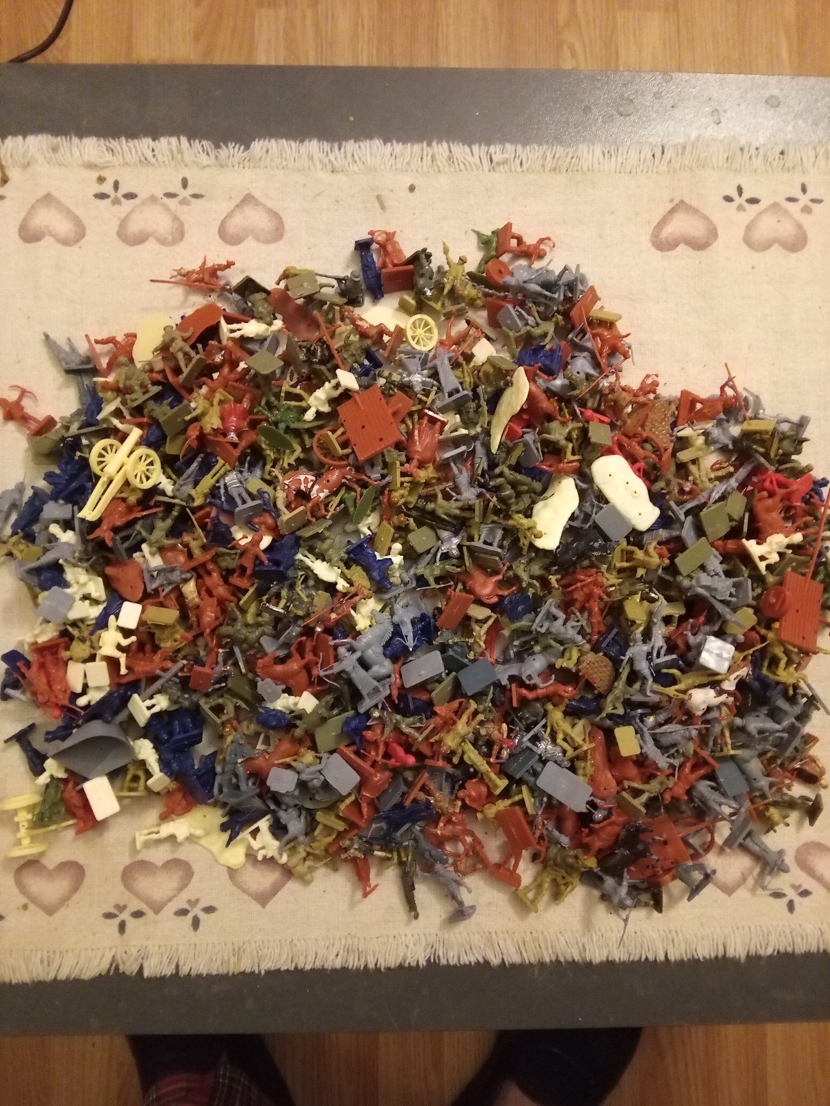 Vintage Airfix 1:72 Multi Army different period Soldiers lot with Horse/Cannons.