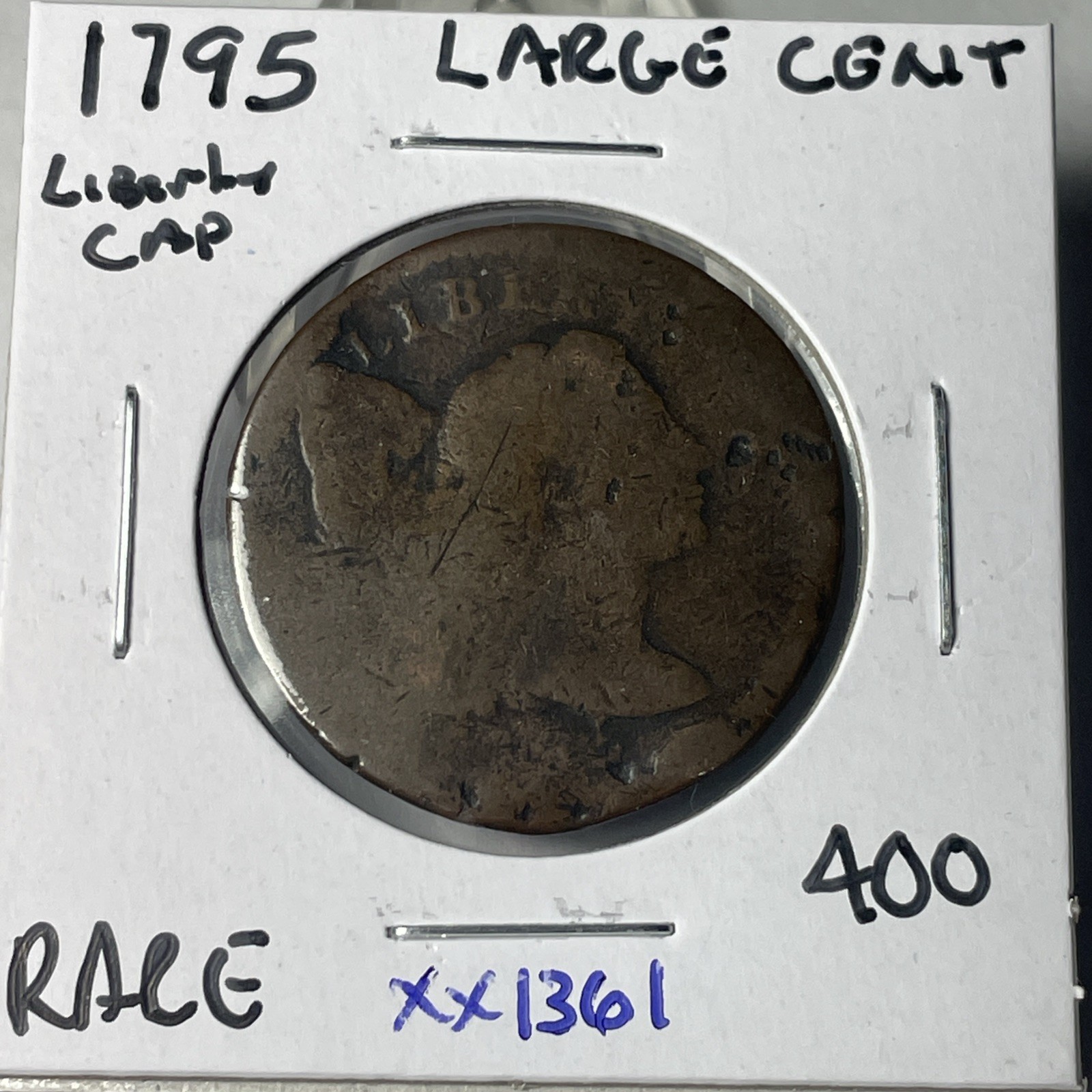 1795 LIBERTY CAP LARGE CENT VERY RARE COIN  XX1361