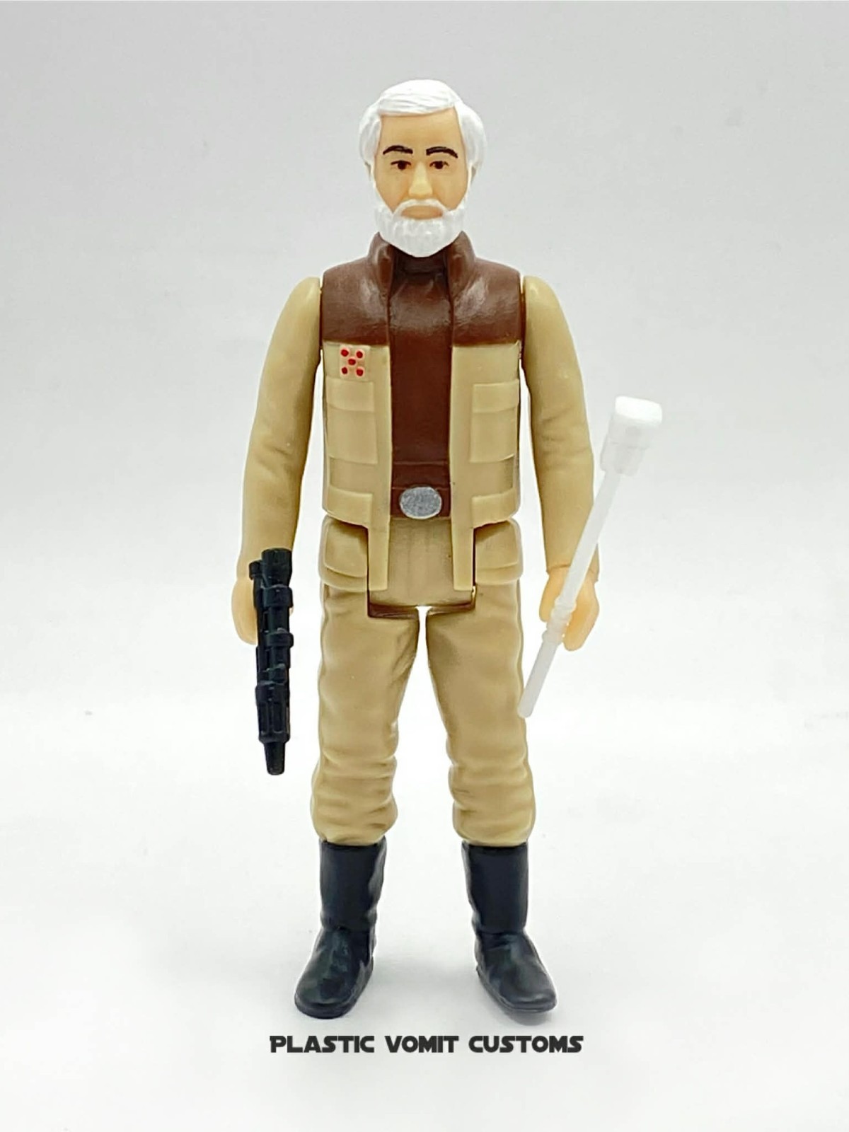 Vintage Kenner Style Custom Star Wars General Dodonna READ DESCRIPTION Vintage Kenner Style Custom Star Wars General Dodonna READ DESCRIPTION