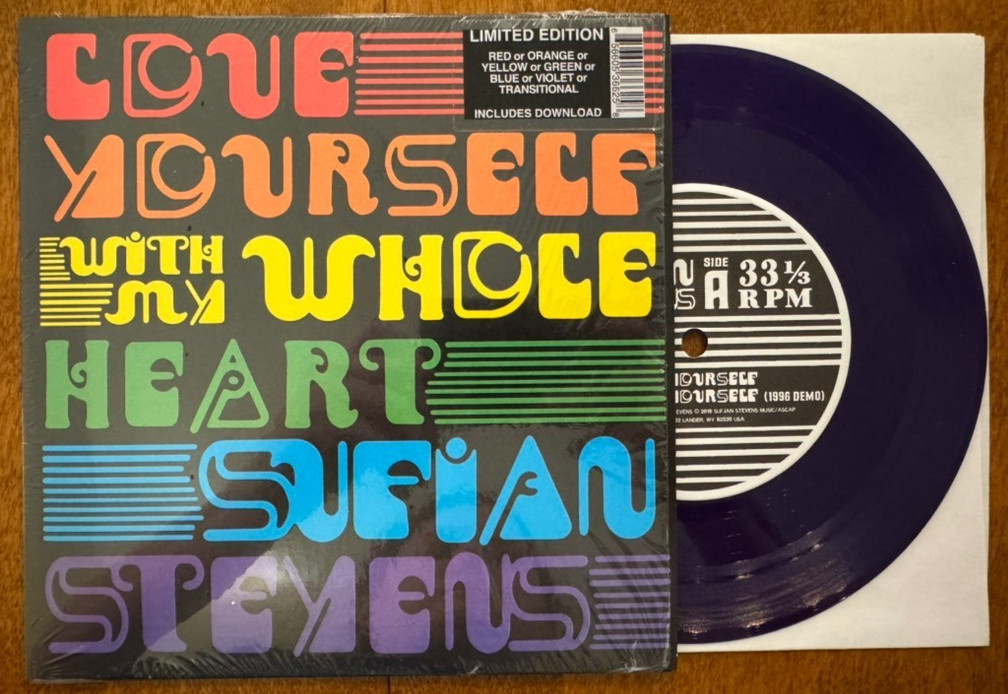 Sufjan Stevens - Love Yourself / With My Whole Heart - PURPLE 7\ Sufjan Stevens - Love Yourself / With My Whole Heart - PURPLE 7\