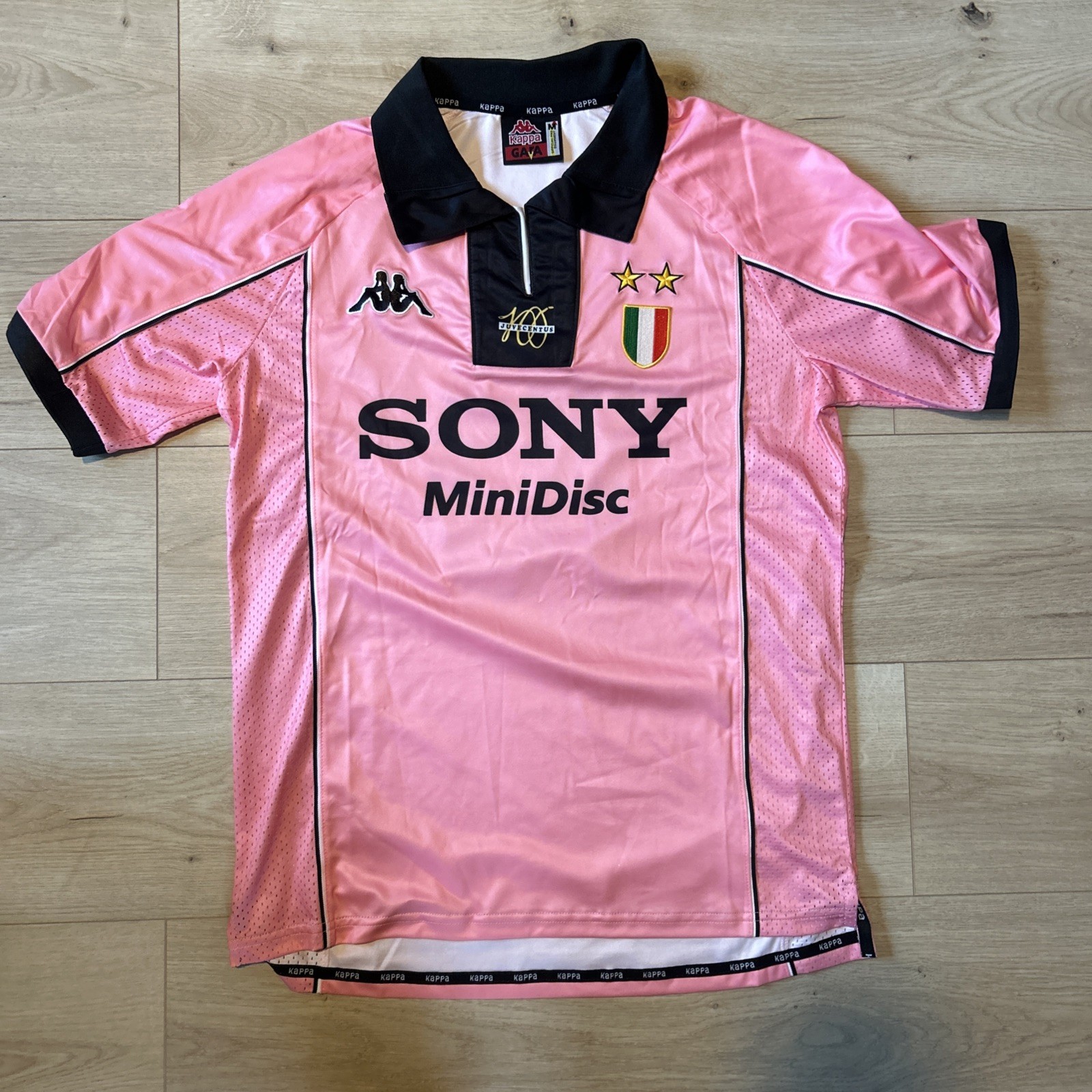 NEW Kappa Juventus 1997/98 Del Piero #10 Centenary Away Jersey (Men’s Medium)