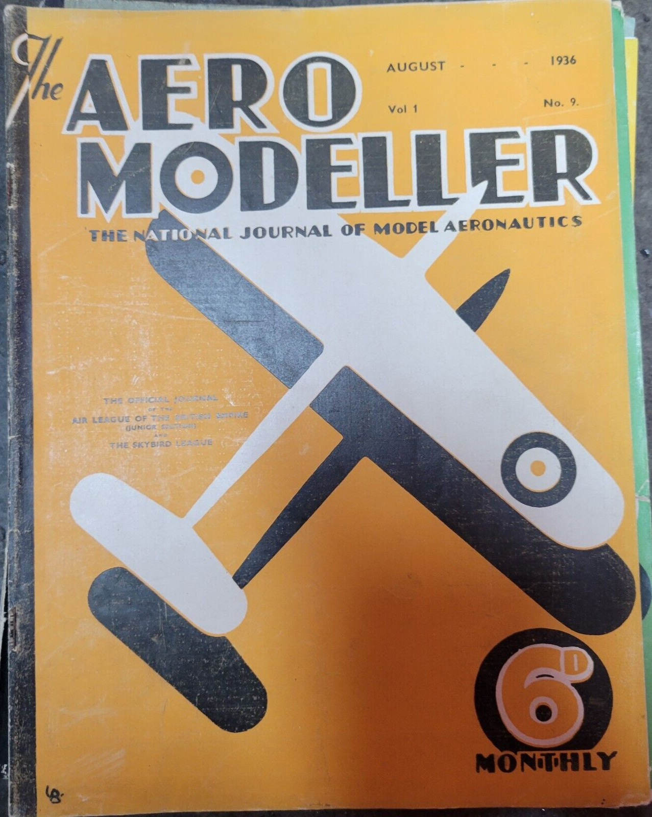 Aero Modeller Magazine August 1936