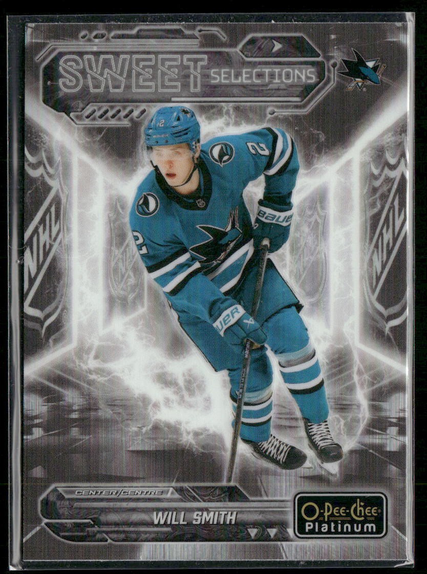 2024-25 O-Pee-Chee Platinum Will Smith Sweet Selections RC #SS-15 Sharks