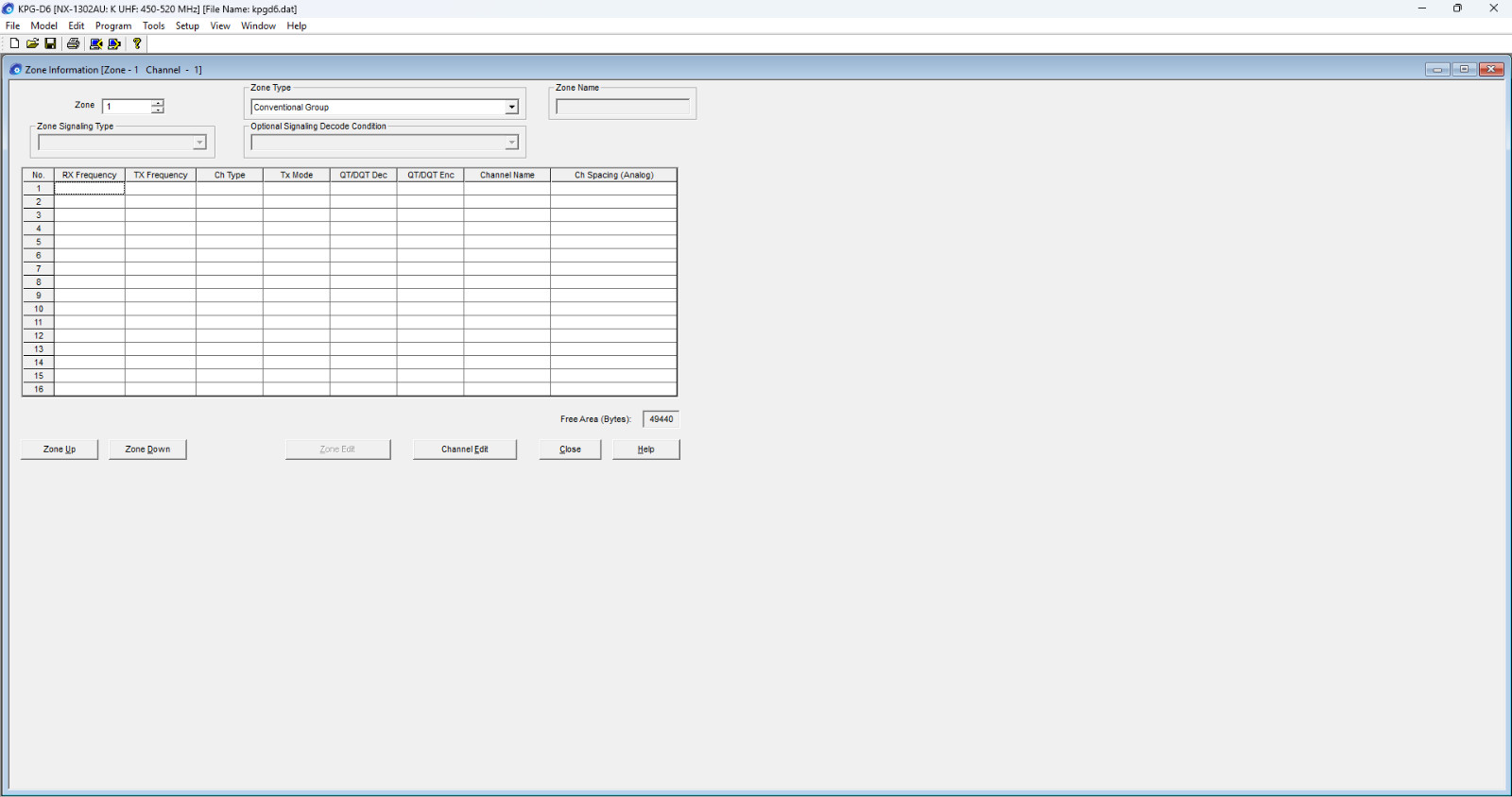 Kenwood KPG-D6N PROGAMING SOFTWARE FOR NX RADIOS. Online FORMAT ONLY, NX Series