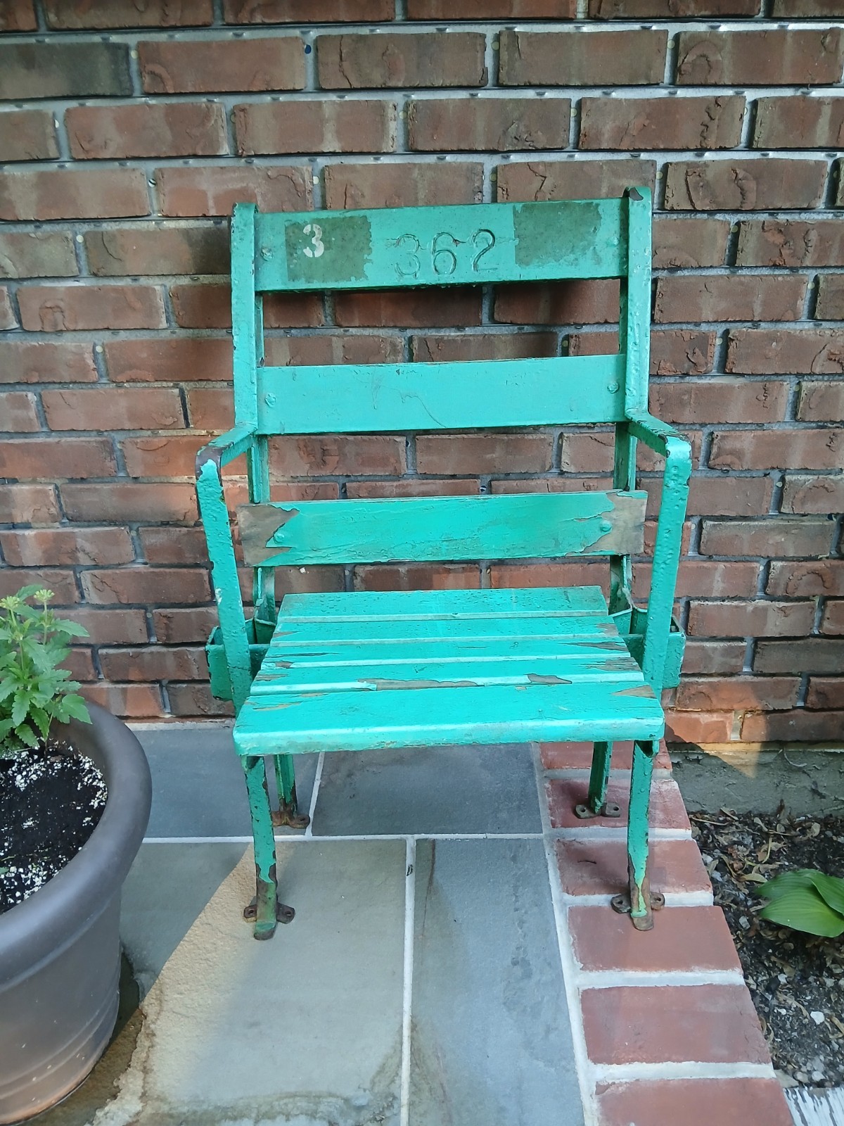Comiskey Park stadium seat Chicago White Sox vintage