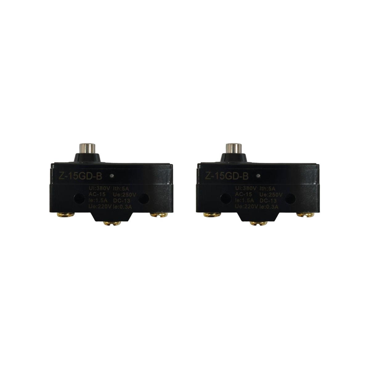 2 pcs Limit Switch Replacement for Omron Z-15GD-B Micro Switch 2 pcs Limit Switch Replacement for Omron Z-15GD-B Micro Switch