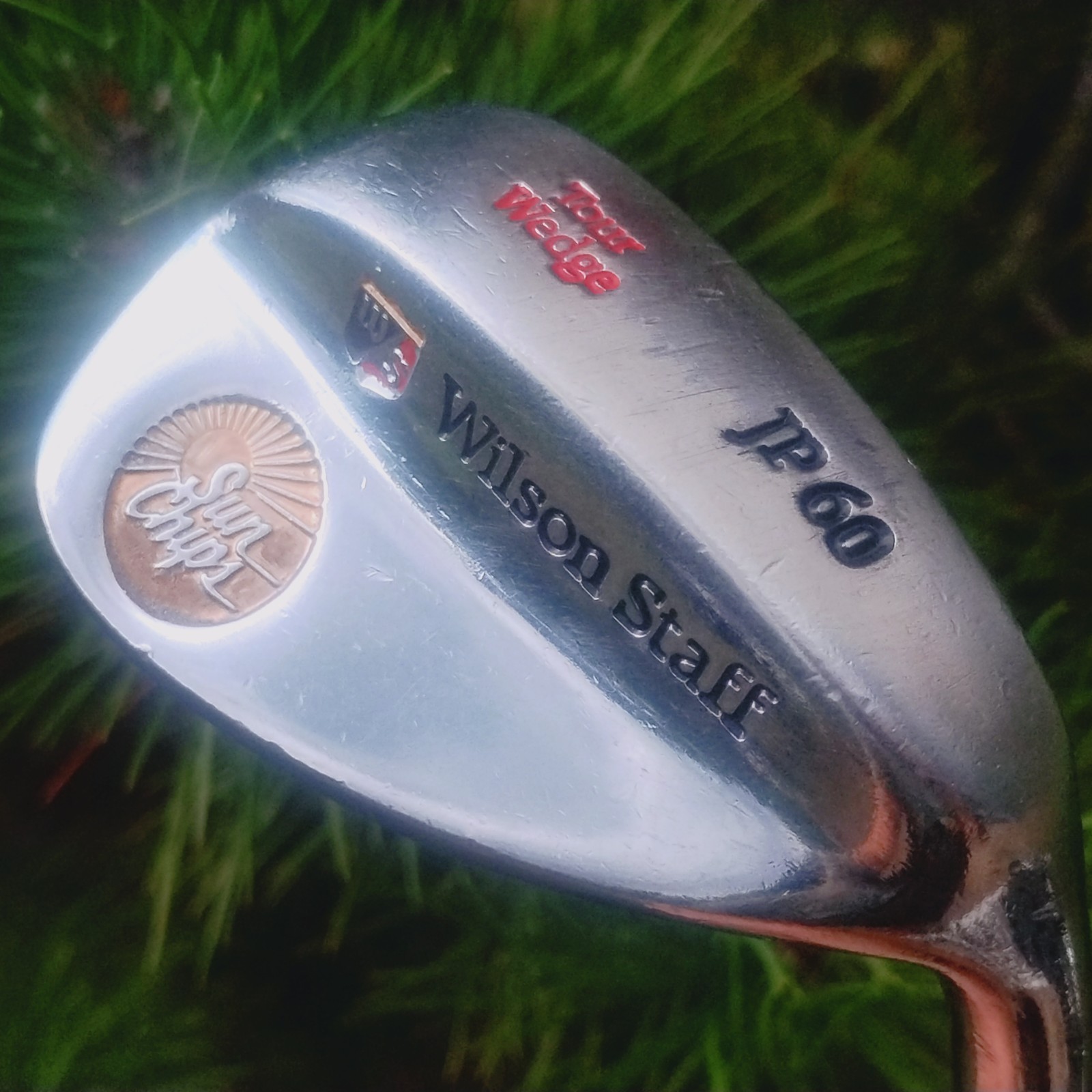 Vintage Wilson Staff JP 60 Lob Wedge Tour Wedge Sun Chips Stamp #Y86