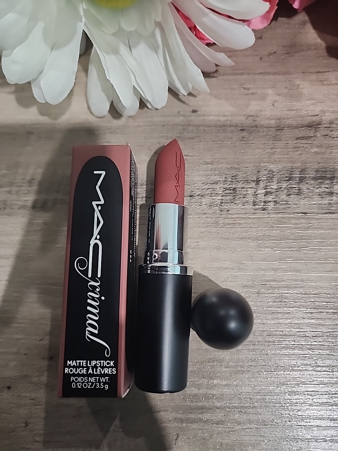 M.A.C Macximal Matte Lipstick - 669 Warm Teddy - 0.12 oz / 30.5 g - New in Box
