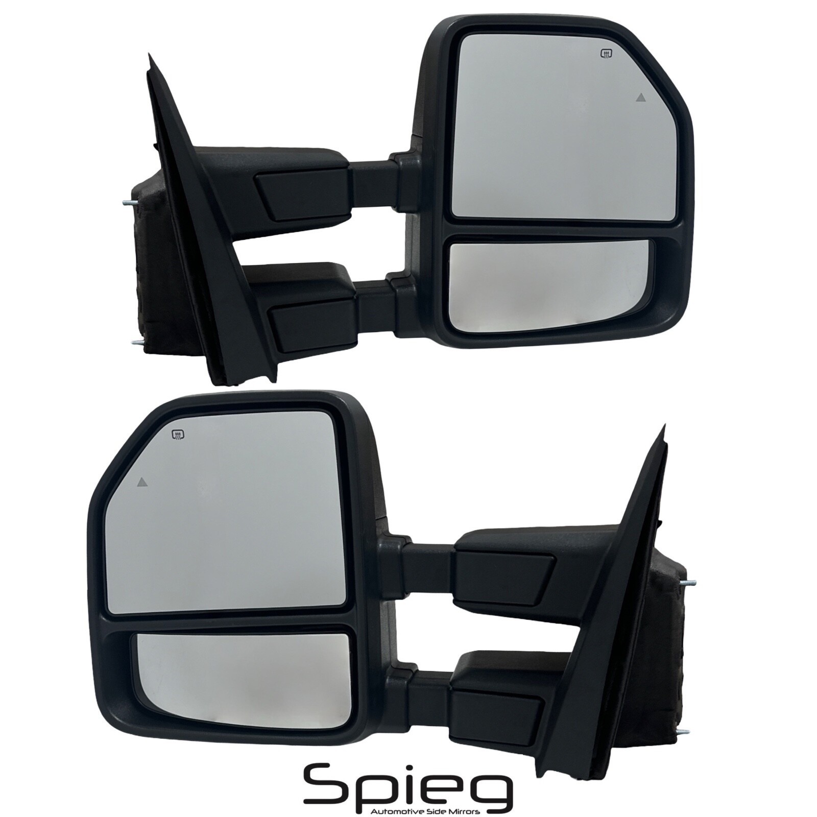 Pair Side Mirror for 2023-25 FORD F250 F350 F450 w/ Power Heated BSM Towing Type