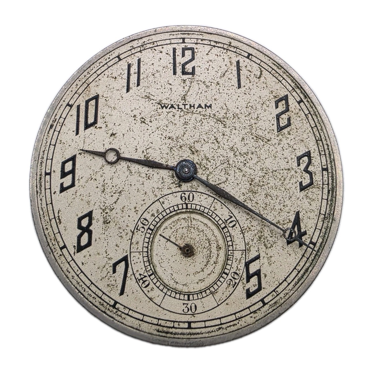 Runs - Waltham Size 12 17J Grade 620 Mechanical Watch Movement 23189581 Lot 404