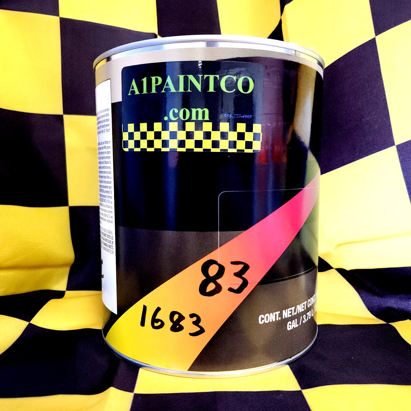 Black Basecoat Toner #1683 ⭐A1PAINTCO® Premium replaces PPG #1683 -GALLON