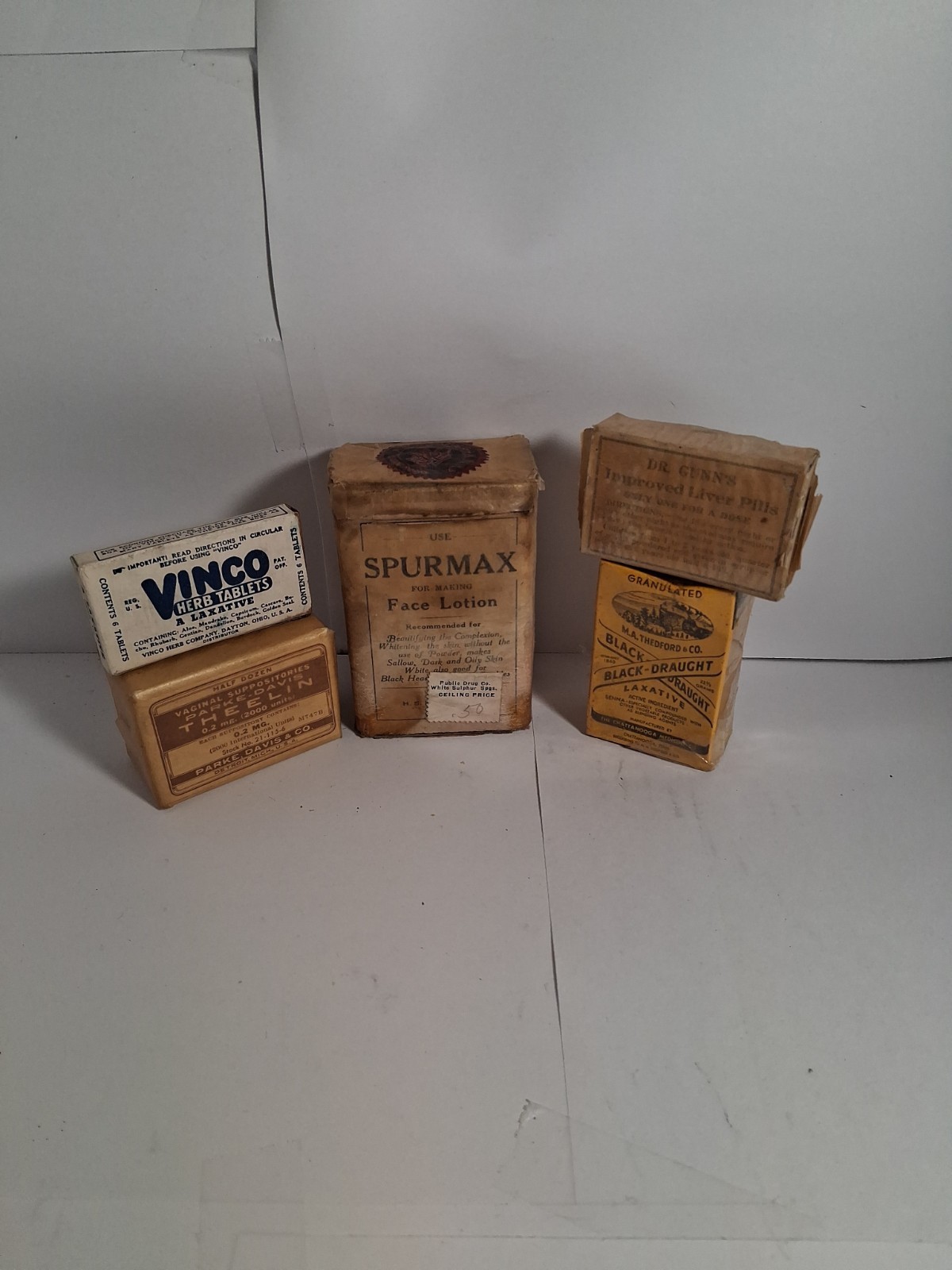Antique Medicine Lot Unopened Antique Medicine Lot Unopened