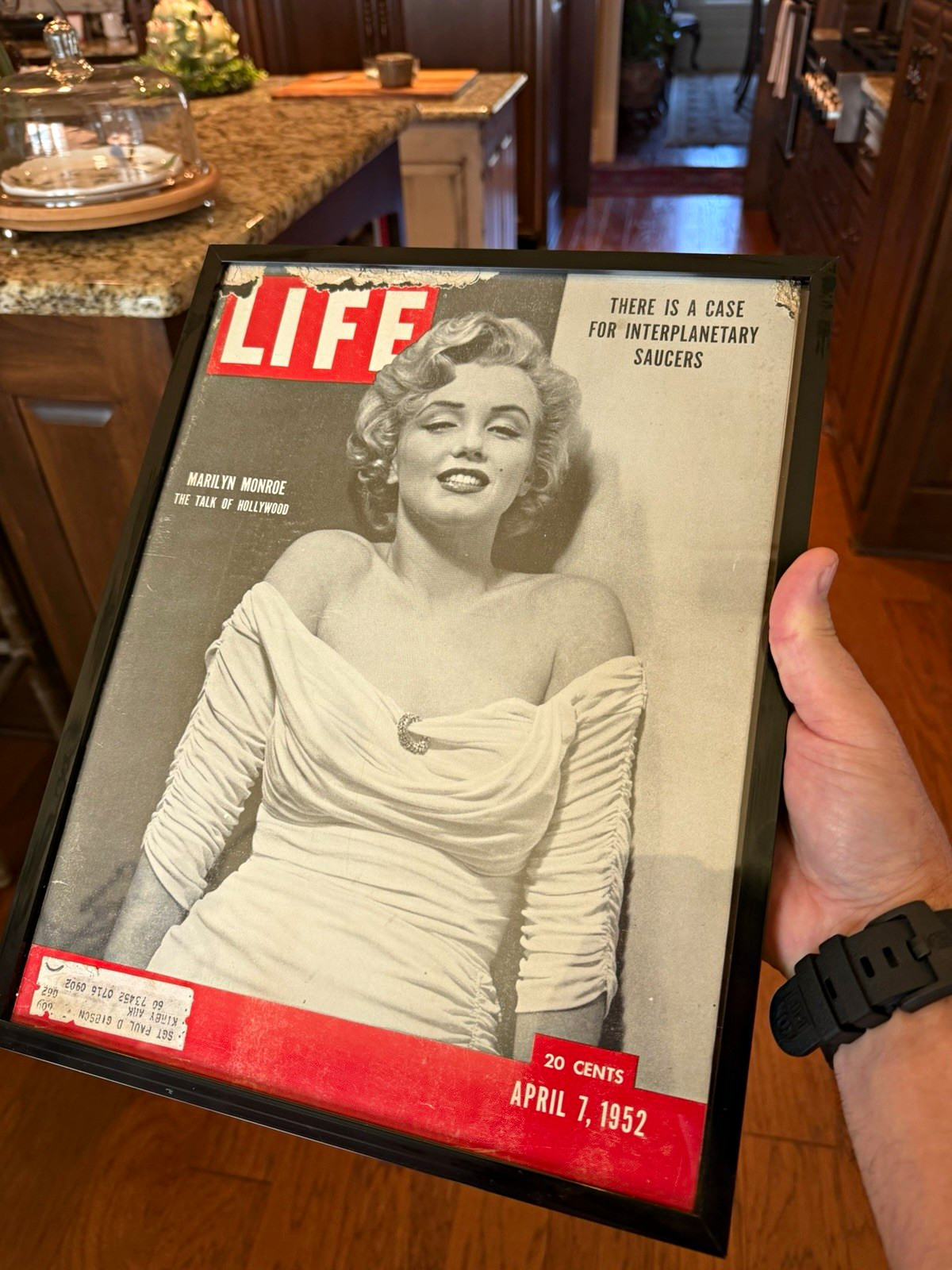 LIFE Magazine April 7 1952 Marilyn Monroe Cover FRAMED