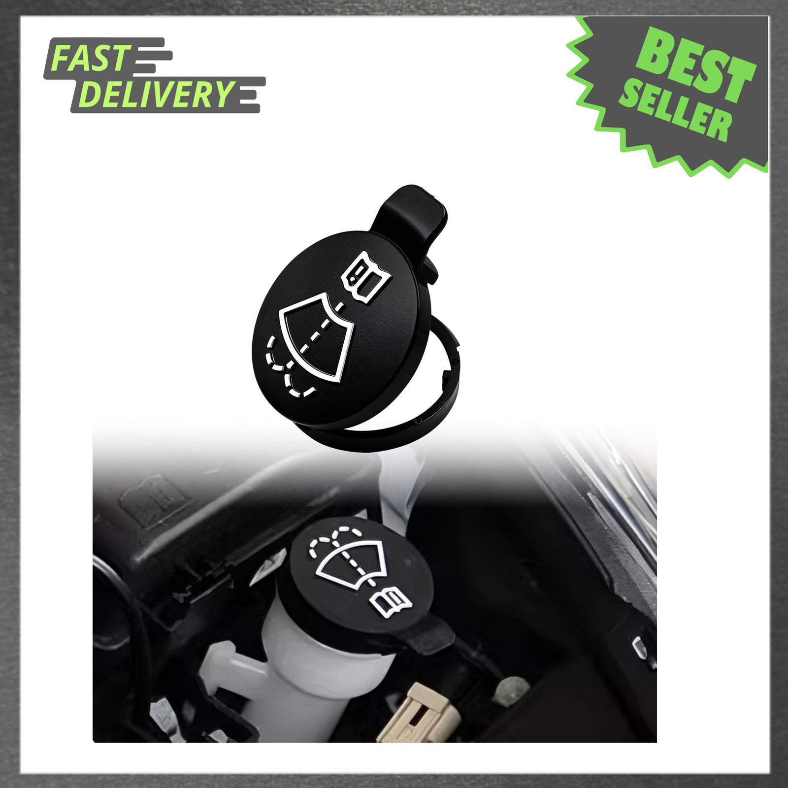 Windshield Washer Fluid Reservoir Cap for Buick Chevrolet GMC Cadillac Windshield Washer Fluid Reservoir Cap for Buick Chevrolet GMC Cadillac