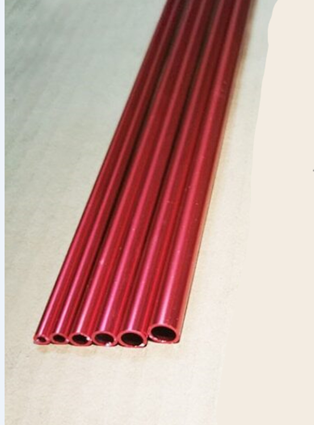 6063 Aluminium Pipe Colored Aluminum Alloy Hollow Round Tube Anodization DIY