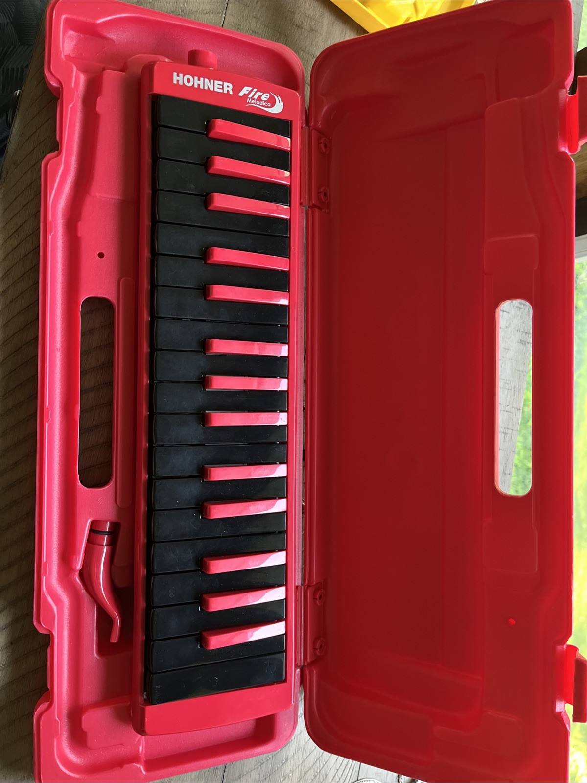 Hohner Keyboard Harmonica Fire Melodica Fire32  Red And Black