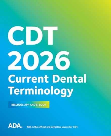 CDT 2026: Current - Spiral-bound, by American Dental Association; - Very Good CDT 2026: Current - Spiral-bound, by American Dental Association; - Very Good