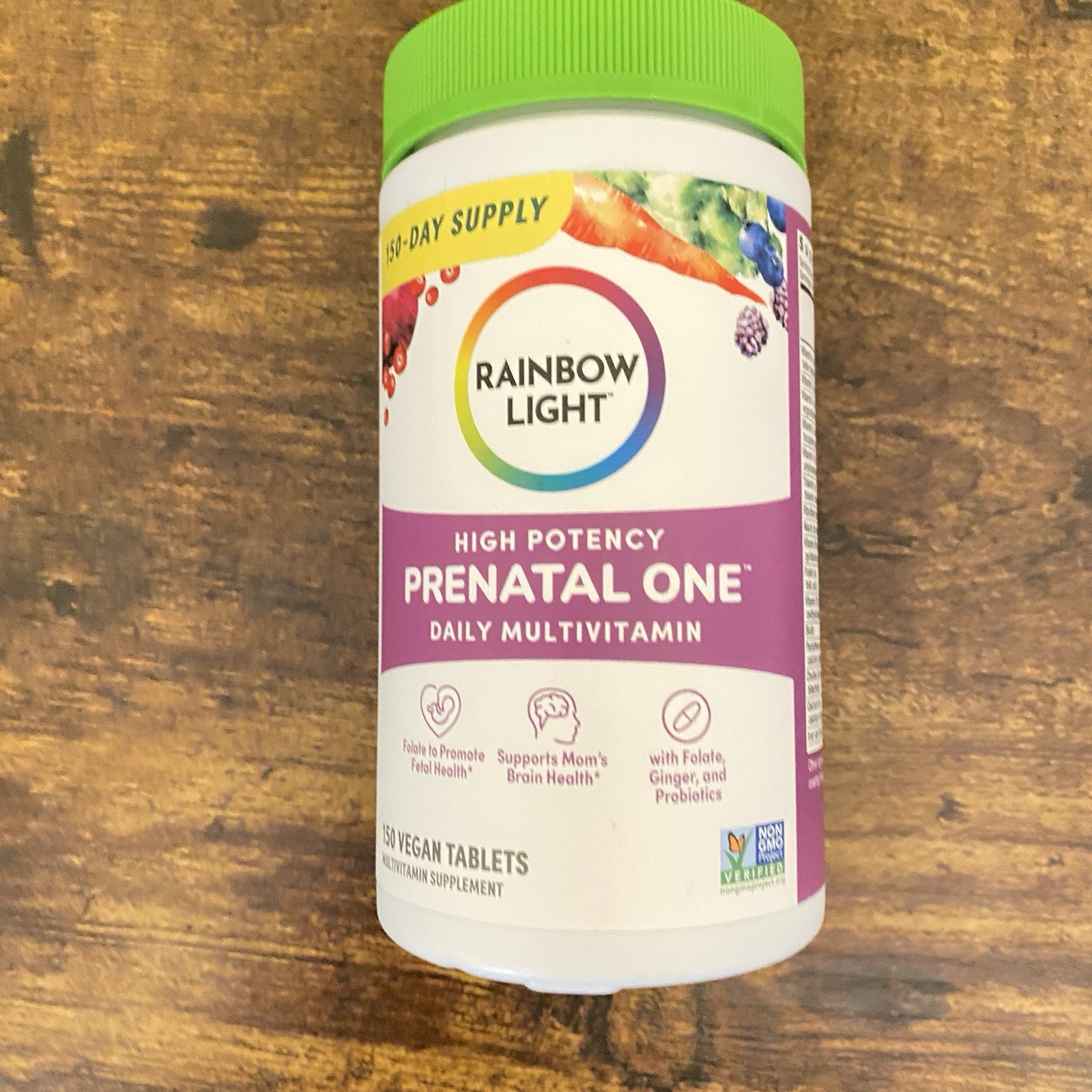 150 Tablets Rainbow Light Prenatal One High Potency Daily Multivitamin EXP 03/27 150 Tablets Rainbow Light Prenatal One High Potency Daily Multivitamin EXP 03/27