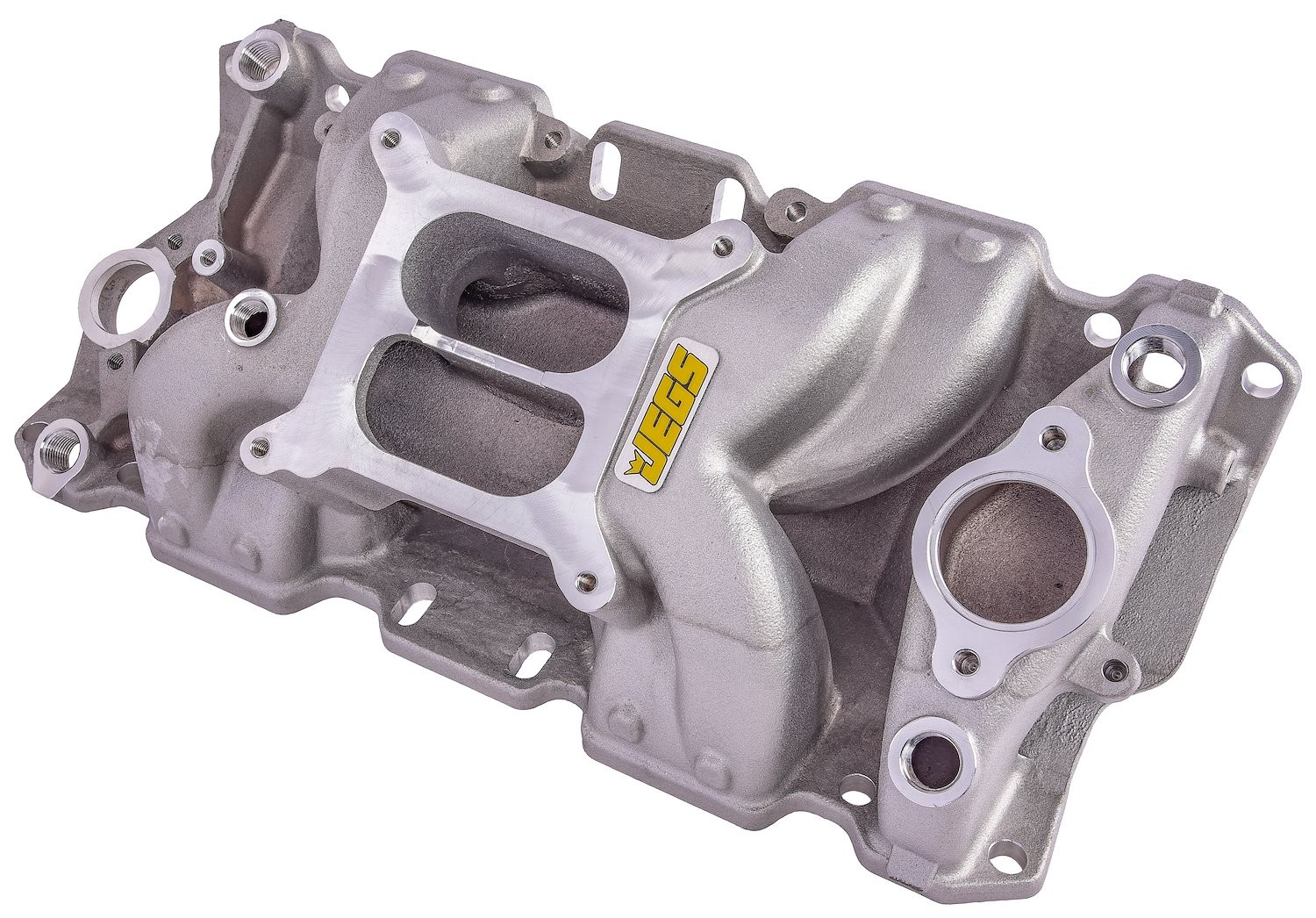 JEGS Cool Gap Intake Manifold for 1955-1996 Small Block Chevy, Dual Plane