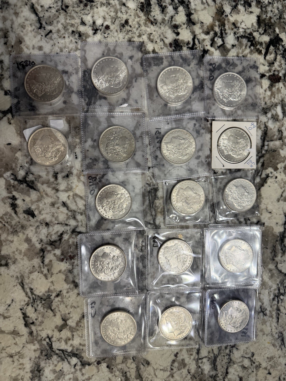 1878-1921 Morgan Silver Dollars BU Random Year 1878-1921 Morgan Silver Dollars BU Random Year