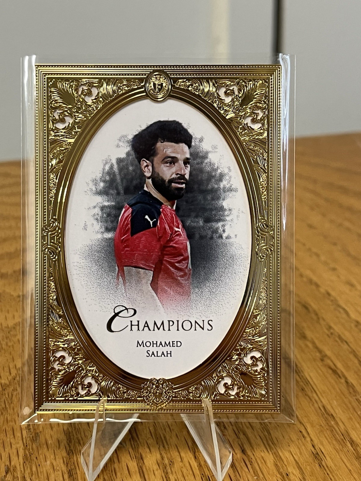 2023-24 FUTERA UNIQUE MOHAMED SALAH CHAMPIONS 23K  /14