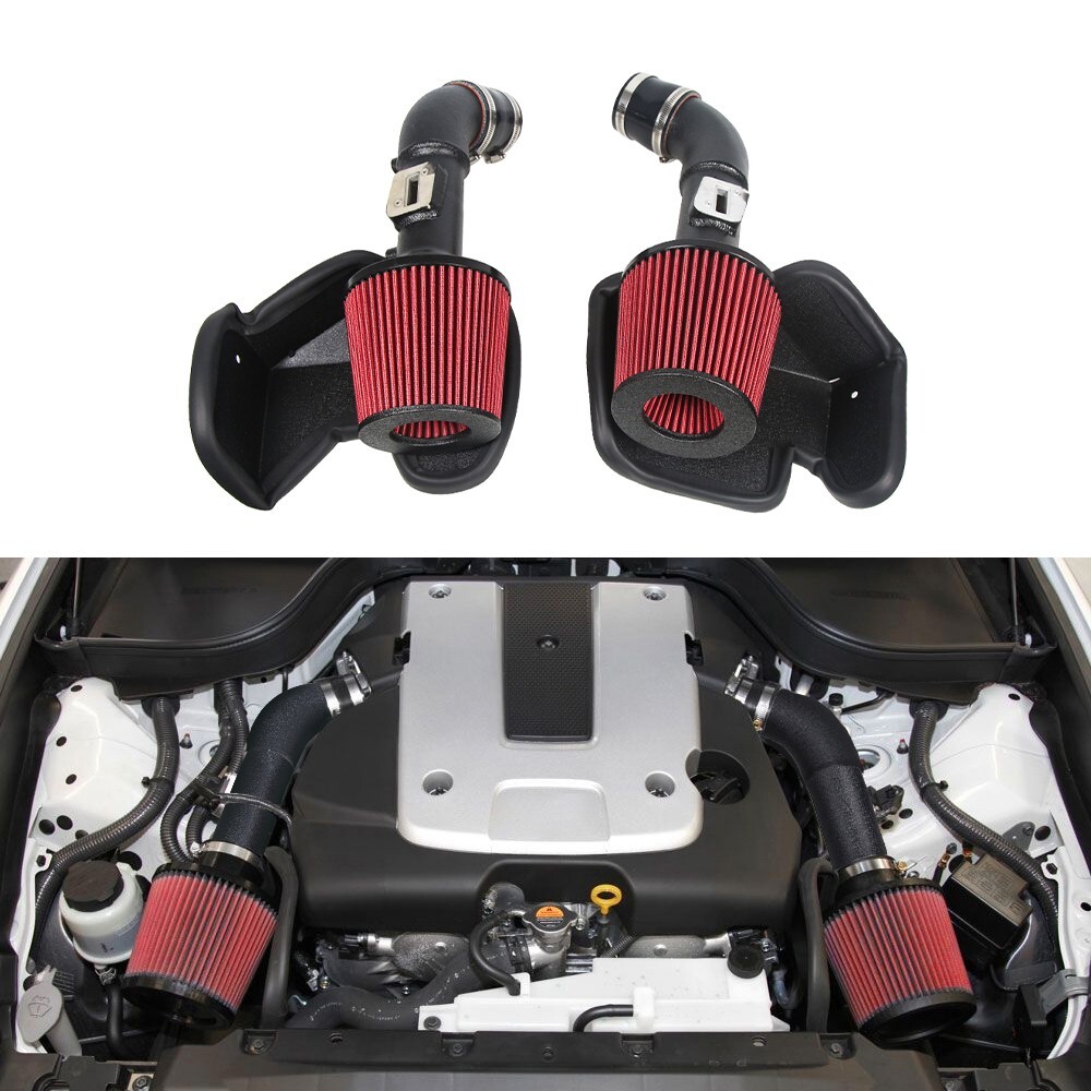 For 2009-2013 INFINITI G37 Nissan 370Z Cold Air Intake System High Flow