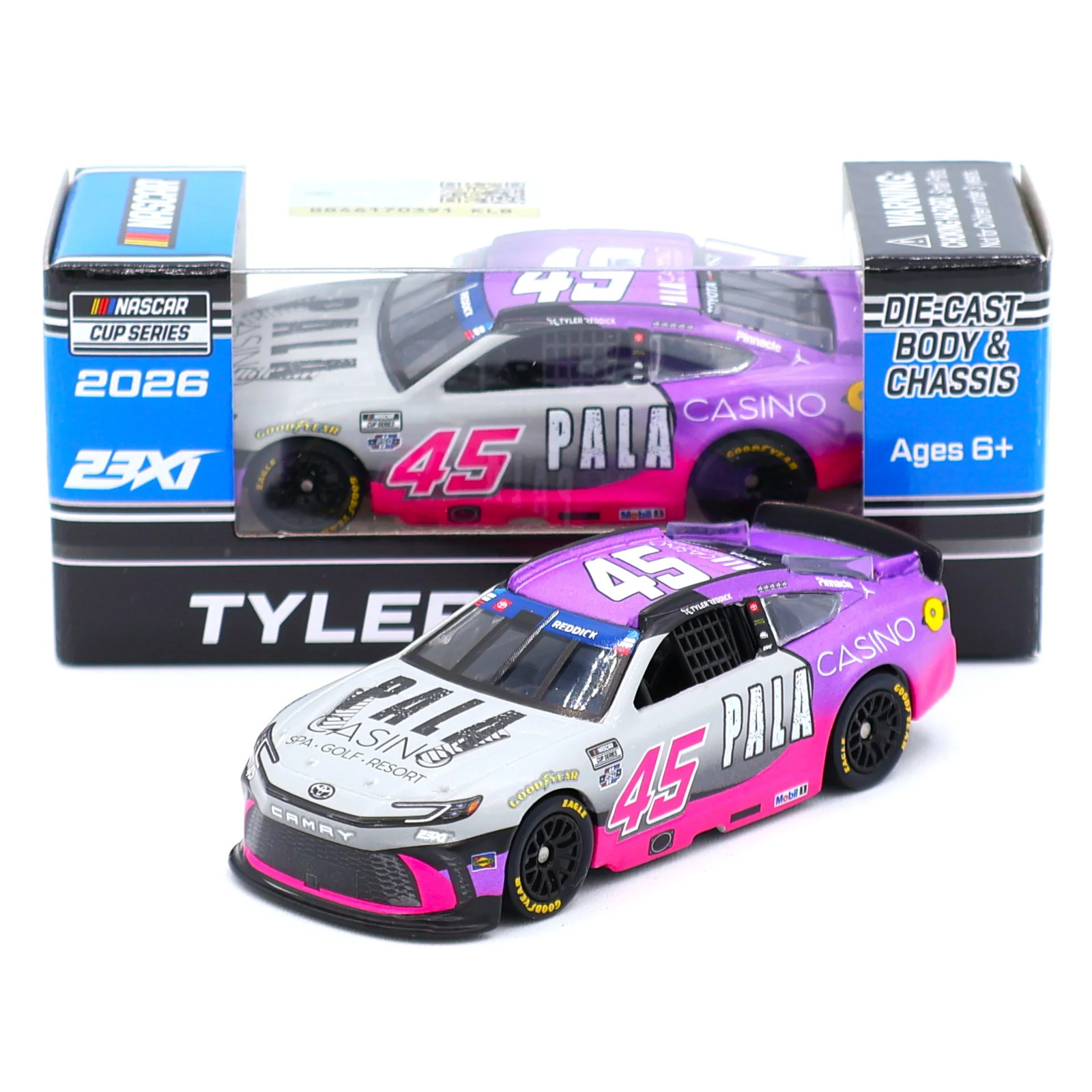Tyler Reddick 2026 Pala Casino 1:64 Nascar Diecast Tyler Reddick 2026 Pala Casino 1:64 Nascar Diecast