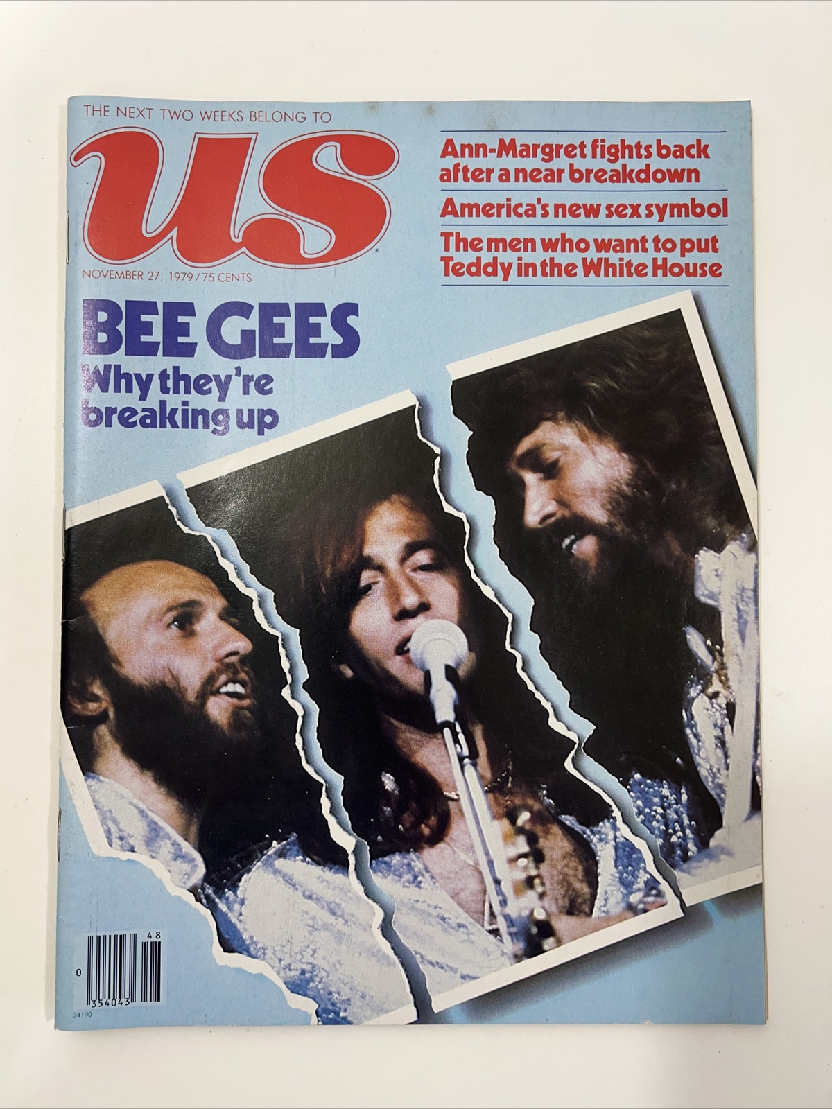 US Magazine November 27 1979 Bee Gees Eric Heiden Bo Derek Ann Margret Newsstand